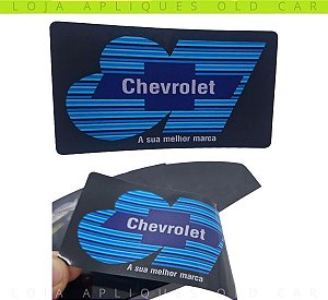 ADESIVO CHEVROLET 87 SUA MELHOR MARCA / ADESIVO DE ÉPOCA DA LINHA 1987 / ADESIVO DECORATIVO DE ÉPOCA