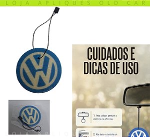 CHEIRINHO AROMATIZANTE AUTOMOTIVO FRAGRÂNCIA MELANCIA / CARROS VOLKSWAGEN / DIMENSÕES 6CM