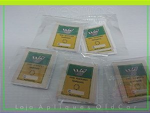 Kit de Selos Vidros Temperados Vidrobrás / Antigos Década de 60 a 80