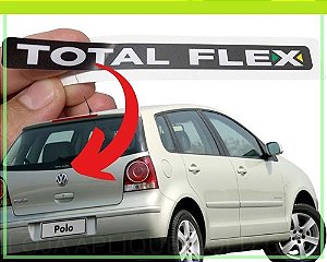 Adesivo Total Flex Volkswagen - Vidro Traseiro - Gol G4, Parati, Polo, Golf, Bora.