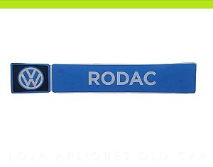 Adesivo Decorativo - Concessionária Volkswagen Rodac- Padrão de Época