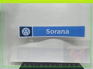 Adesivo Decorativo - Concessionária Volkswagen SORANA - Padrão De Época