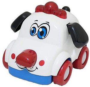 Brinquedo Musical C/ Som E Luzes Carro Dog - Bbr Toys