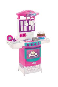 Cozinha Meg Doll Eletrônica C/ Sons Infantil Magic Toys