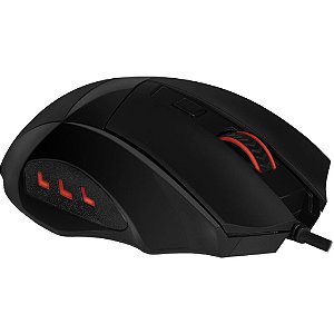 Mouse Gamer Redragon Phaser, LED, 3200 DPI - M609