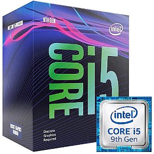 Processador Intel Core i5-9400F Coffee Lake, 2.9GHz (4.1GHz Max Turbo), LGA 1151, Sem Vídeo - BX80684I59400F