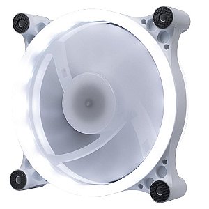 Cooler Fan OEX F50 LED Branco, 12cm - F50