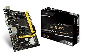 Placa Mãe Biostar A320MH, AMD AM4, DDR4