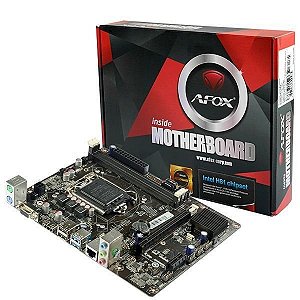 Placa Mãe Afox IH81-MA5 Chipset H81, Intel 1150, DDR3