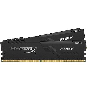 Memória HyperX Fury, 8GB (2x4GB), 2666MHz, DDR4 - HX426C16FB3K2/8