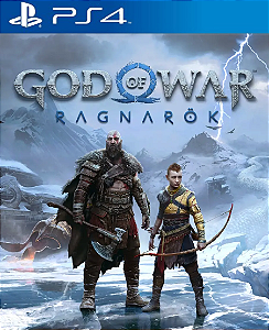 God of War Ragnarök PS4 Mídia Digital