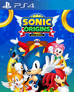 Sonic Origins PS4 Midia Digital