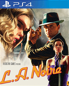 L.A. Noire PS4 Mídia Digital