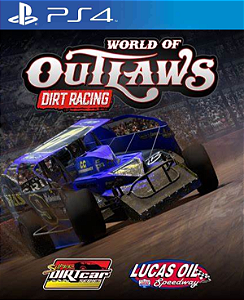 World of Outlaws: Dirt Racing 24 PS4 Mídia Digital