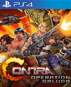 Contra: Operation Galuga PS4 Midia Digital