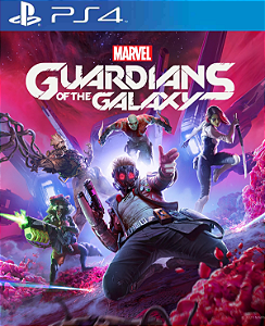 Guardiões da Galáxia da Marvel PS4 Midia Digital
