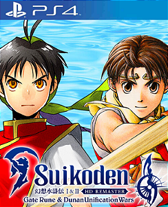 Suikoden I&II HD Remaster Gate Rune and Dunan Unification Wars PS4 Midia Digital