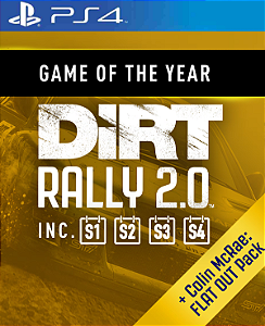 DiRT Rally 2.0 - Game of the Year Edition PS4 Mídia Digital