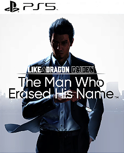 Like a Dragon Gaiden: The Man Who Erased His Name PS5 Mídia Digital