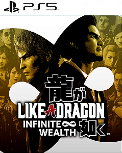 Like a Dragon: Infinite Wealth PS5 Mídia Digital