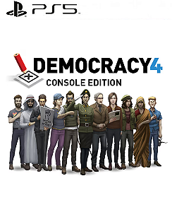 Democracy 4: Console Edition PS5 Mídia Digital