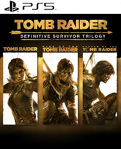 Tomb Raider: Definitive Survivor Trilogy PS5 Mídia Digital