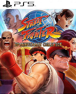 Street Fighter 30th Anniversary Collection PS5 Mídia Digital
