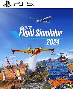 Microsoft Flight Simulator 2024 - Standard Edition PS5 Mìdia Digital