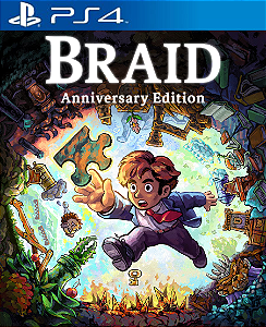 Braid: Edição de Aniversário PS4 Mídia Digital