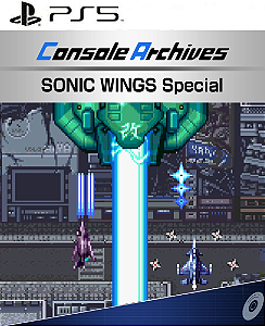 Console Archives SONIC WINGS Special PS5 Midia Digital