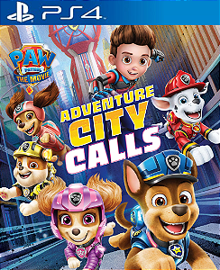 Patrulha Canina: O Filme A Cidade da Aventura está chamando PS4 Midia Digital