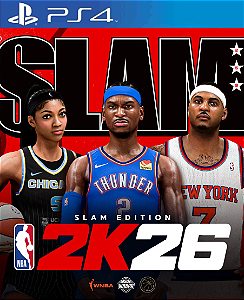 NBA 2K26 Edição SLAM PS4 Midia Digital