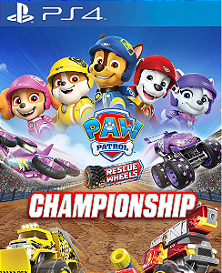 Patrulha Canina Rescue Wheels: Campeonato PS4 Midia Digital