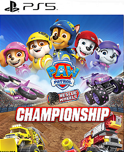 Patrulha Canina Rescue Wheels: Campeonato PS5 Midia Digital