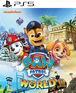 Mundo da PAW Patrol Patrulha Canina PS5 Midia Digital