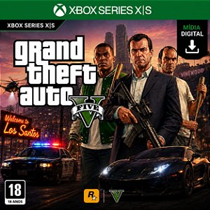 GRAND THEFT AUTO (GTA) V - XBOX SERIES X|S- MÍDIA DIGITAL