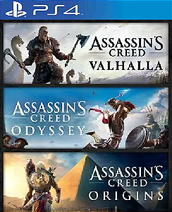 Assassin's Creed Mythology Pack PS4 Mídia Digital