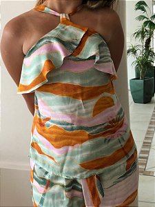 Blusa Feminina Blusinha Frente Única  Estampa