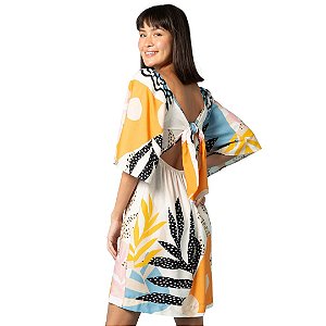 Vestido Curto Estampado