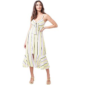 Vestido Midi Estampa Riad