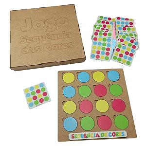 Jogo Sequência das Cores