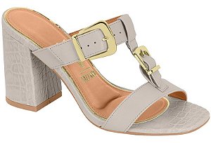 SANDÁLIA FEMININA VIZZANO CROCO FIVELAS SALTO GROSSO