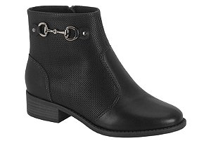 BOTA FEMININA CANO CURTO SALTO BLOCO BAIXO MODARE