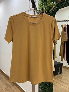 T-SHIRT FEMININA YEXX NO TECIDO MALHA DE ALGODÃO SUSTENTÁVEL