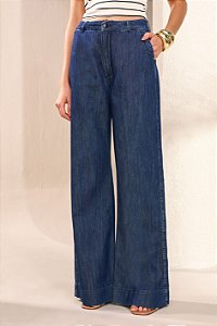 CALÇA JEANS AMPLA YEXX