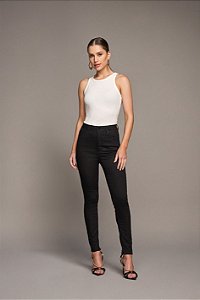 CALÇA FEMININA JEGGING CINTURA ALTA BOLSO YEXX