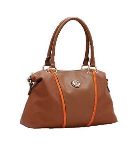 BOLSA FEMININA CHENSON SINTÉTICO PU 3485122 - COR CAFÉ