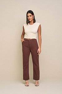 CALÇA JEANS FEMININA RETA YEXX