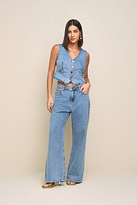 COLETE JEANS CROPPED FEMININO YEXX