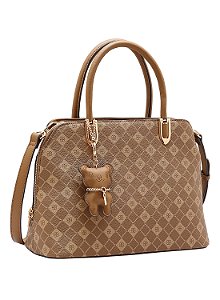 BOLSA FEMININA CHENSON SINTÉTICO PU 8485386 - COR NATURAL